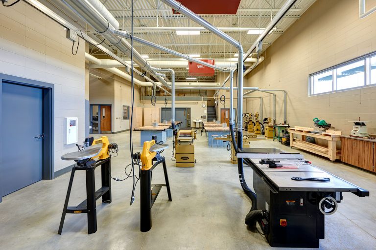 Woodshop classroom