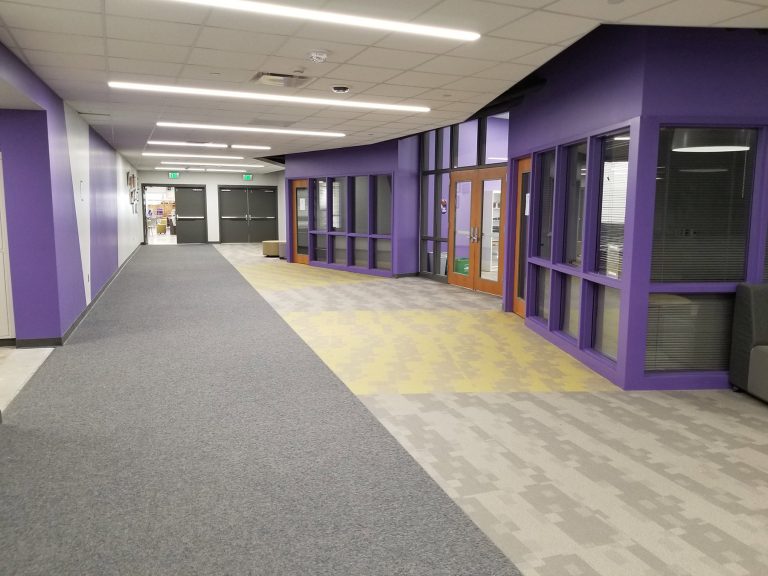 Corridor to media center