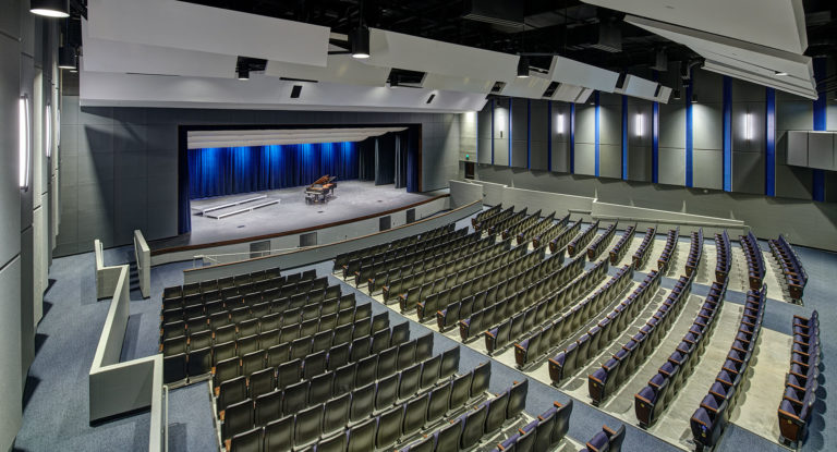 Auditorium from the balcony.