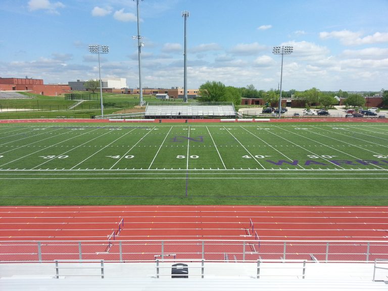 Football field and track overall