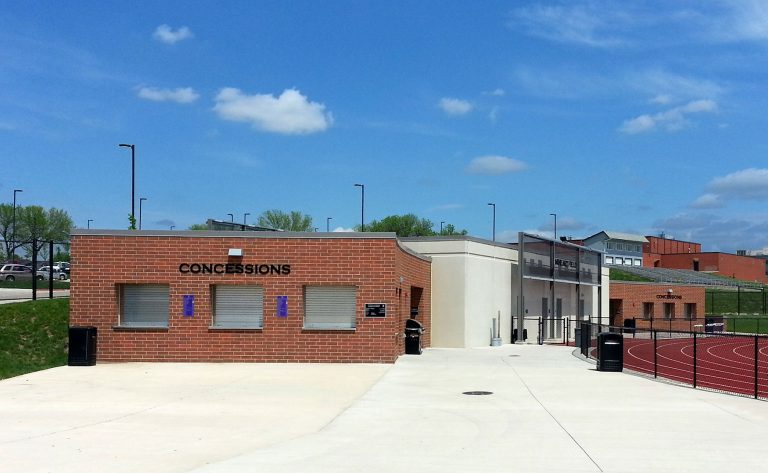 Concessions stand building