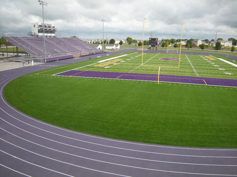 Field and track from endzone