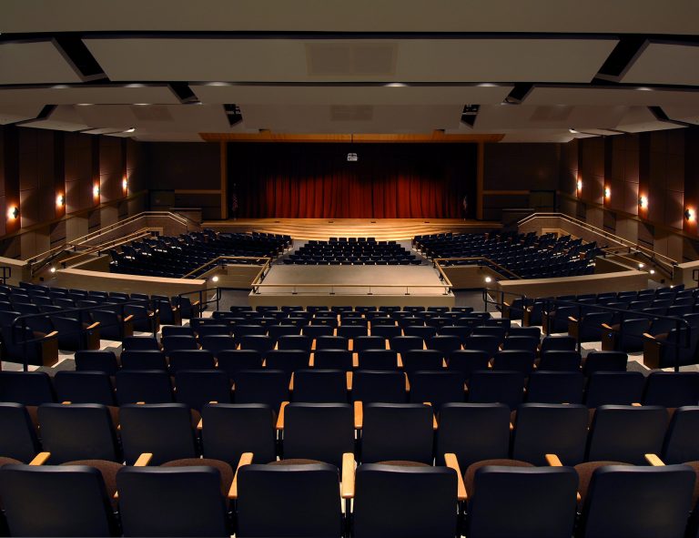 Auditorium looking down towards stage