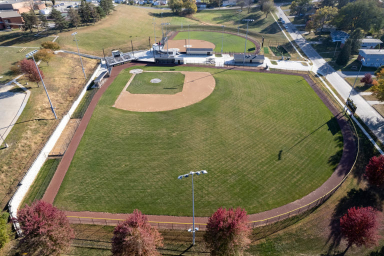 Atlantic baseball field with softball field in the background