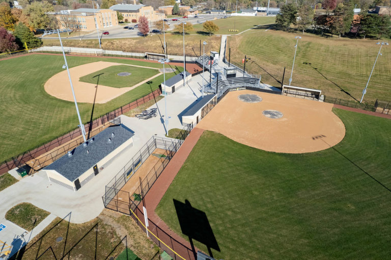 Connection between Atlantic softball and baseball fields