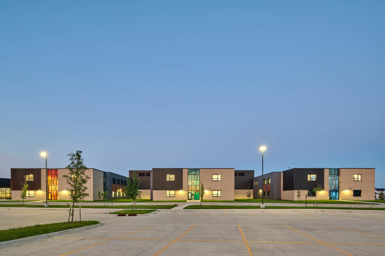 Exterior all classroom pods